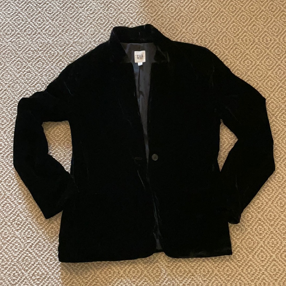 Gap velvet blazer - Never worn
